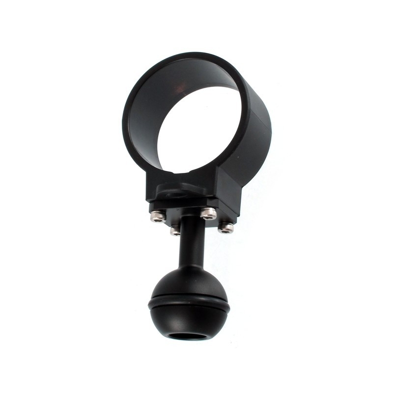 Adapter runde Lampe Durchmesser 39mm auf Kugel für Fotoschiene