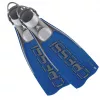 Cressi Ara Taucherflossen mit Bungee Strap  Blau Gr. L/XL