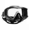 Crystal Vu Tauchmaske Schwarz Silber Scubapro