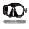 Polaris Tauchmaske mit Leseeinsatz +1,75 schwarz