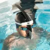 Aquasphere Focus Frontschnorchel für Schwimmer – Schwarz/Grau – Größe S oder M