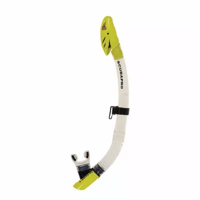 Schnorchel Scubapro Spectra Dry Trockenschnorchel Transparent Gelb