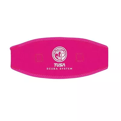 Tusa Maskenband Neopren Überzieher Pink