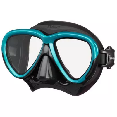 Tusa Intega Tauchmaske – Passform für jede Gesichtsform – Schwarz/Ocean Green