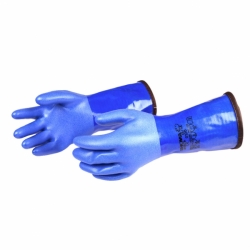 Showa Trockenhandschuhe Blau inklusive Innenhandschuhe Si Tech