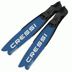 Cressi Gara Modular Impulse Apnoeflossen Blau/Metall