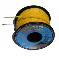 Leine 1,5mm gelb als Sicherheitsleine Seilstuppen Meterware